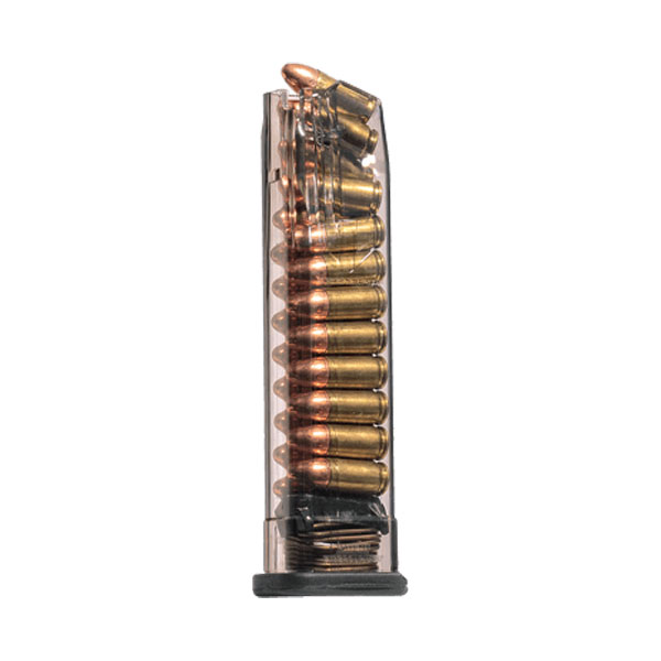 ETS H&K VP9 21 Round Extended Magazine, Clear - HKVP9-21