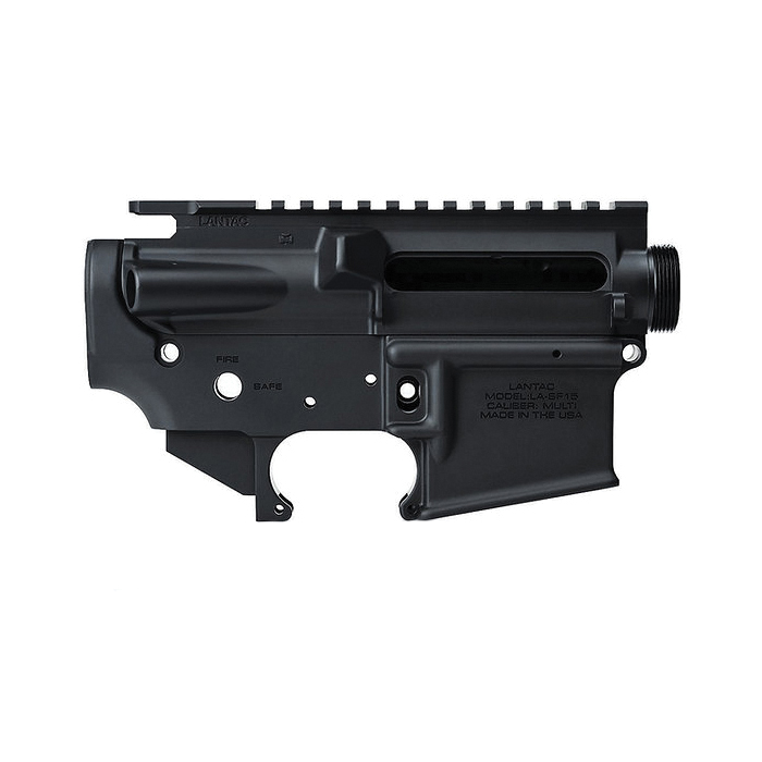 Lantac LA-SF15 Forged Receiver Set, Black - Lantac