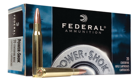 Federal .222 Remington 50gr SP Power-Shok Ammunition (20rds)- 222A