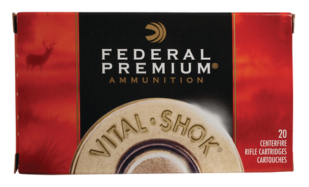 Federal 270 130gr Nosler Partition Vital-Shok Ammunition 20rds - P270P - Federal