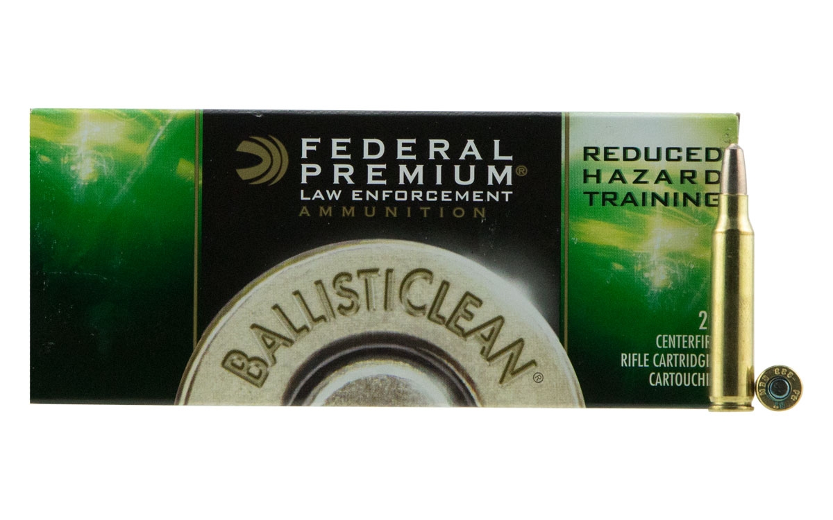 Federal Ballisticlean .223 Remington 55 gr RHT 20 Rounds Ammunition - BC223NT5A - Federal