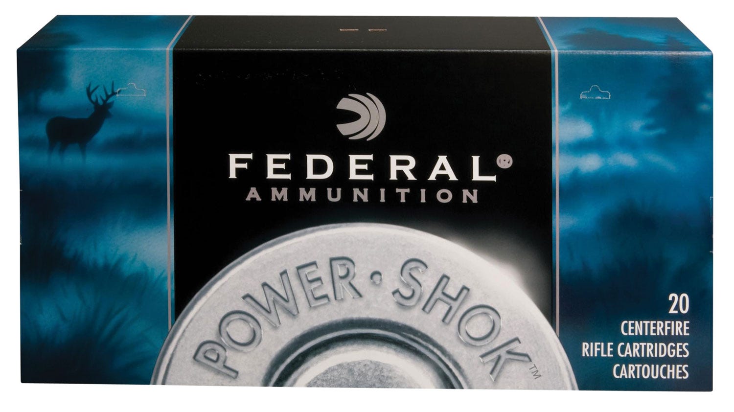 Federal 7mm Mauser 140gr SP Power-Shok Ammunition 20rds - 7B - Federal