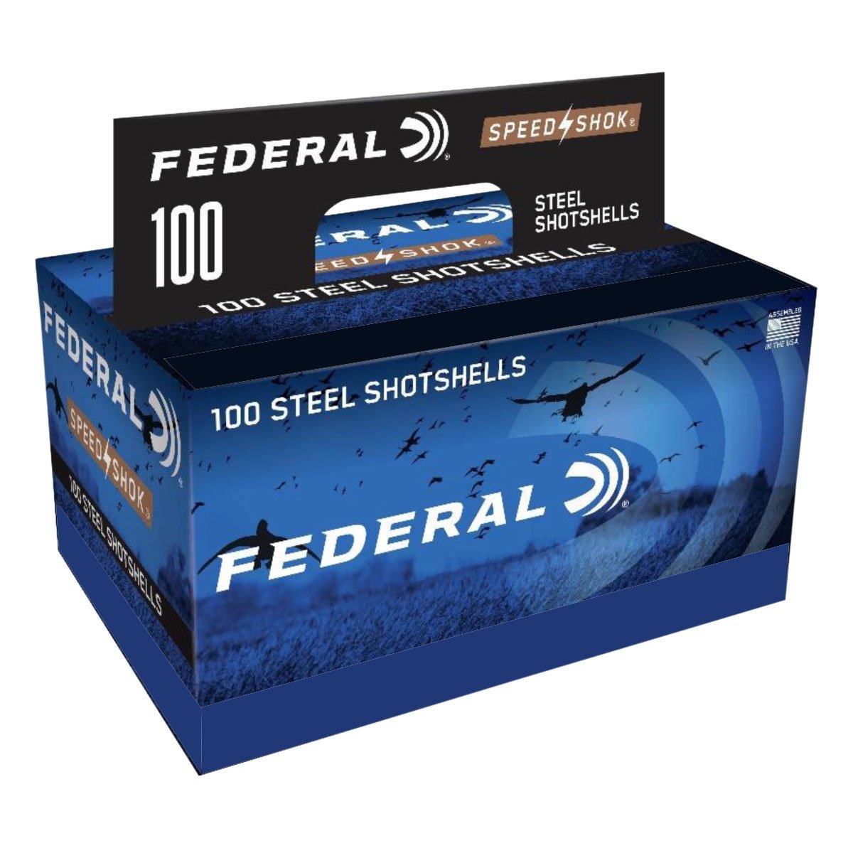 Federal Speed Shok 12 Gauge 3" 1 1/4 BB Shot 100 Rounds - WF142100BB - Federal