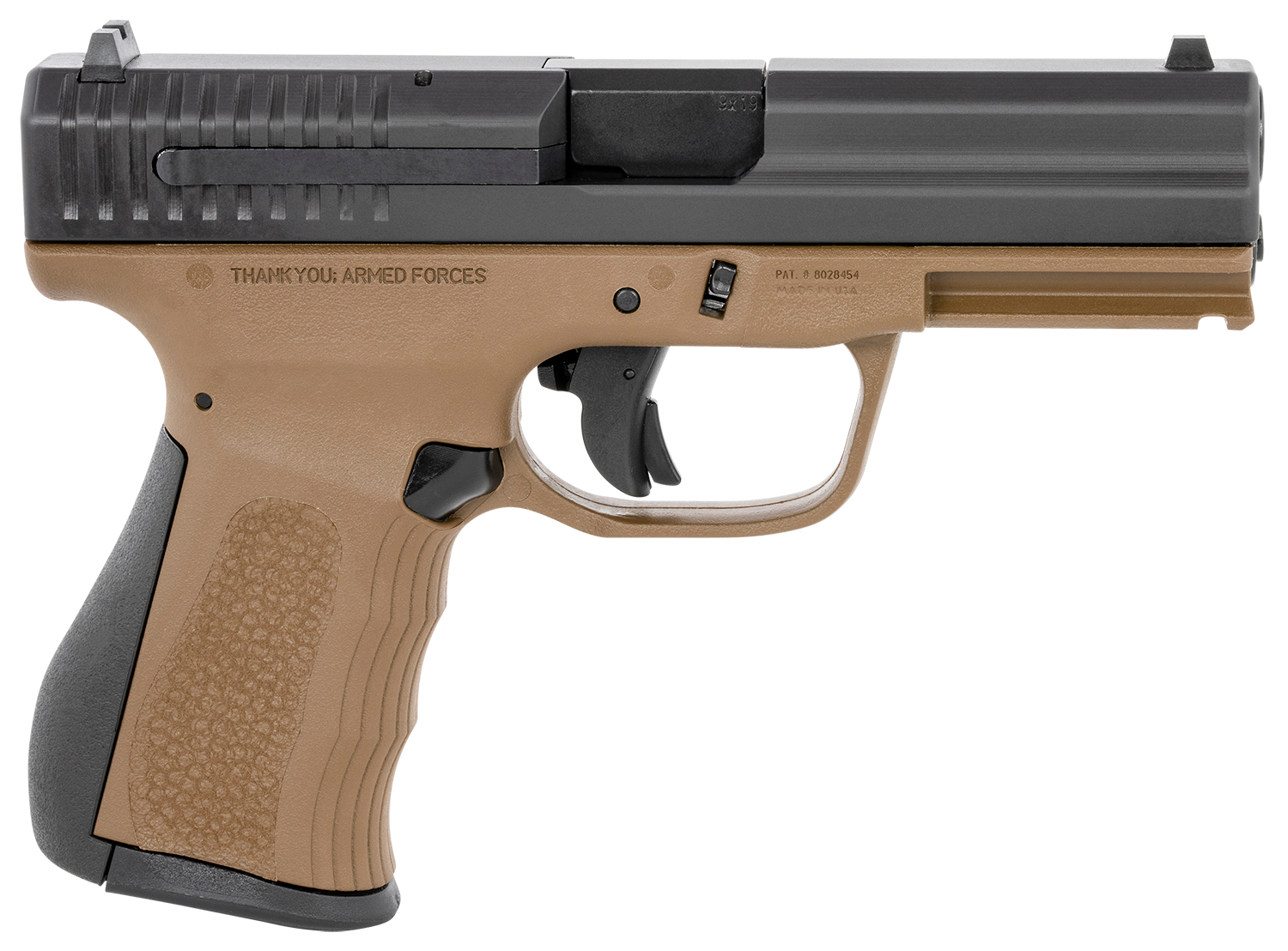 FMK 9C1 G2 9mm Pistol 4" 14rd Burnt Bronze - G9C1G2BRTSS - Fmk Firearms