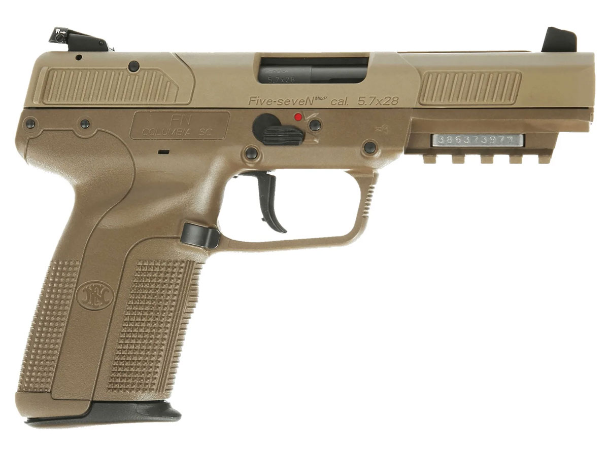 FN Five-seveN 5.7x28mm Pistol, Flat Dark Earth - 3868900753 - Fnh