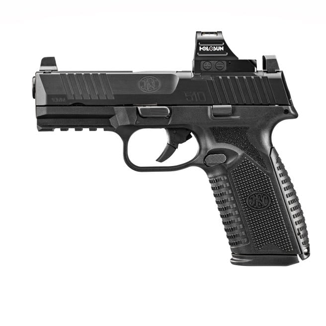 FN America 510 MRD 10mm 4.10" 15rd Pistol w/407c, Black - 66-101857 - Fnh
