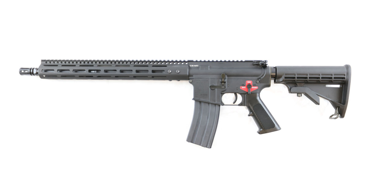 Franklin Armory BSF III M4 Equipped 5.56x45mm AR-15 Rifle, Black - 00-10048-BLK