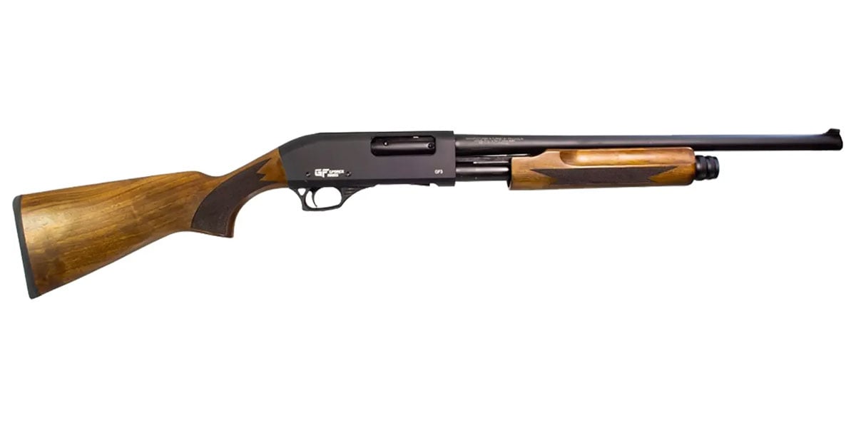 G-Force GF3P 12 Gauge Pump Action Shotgun, Black/Walnut - GFP31220WNT - G-Force