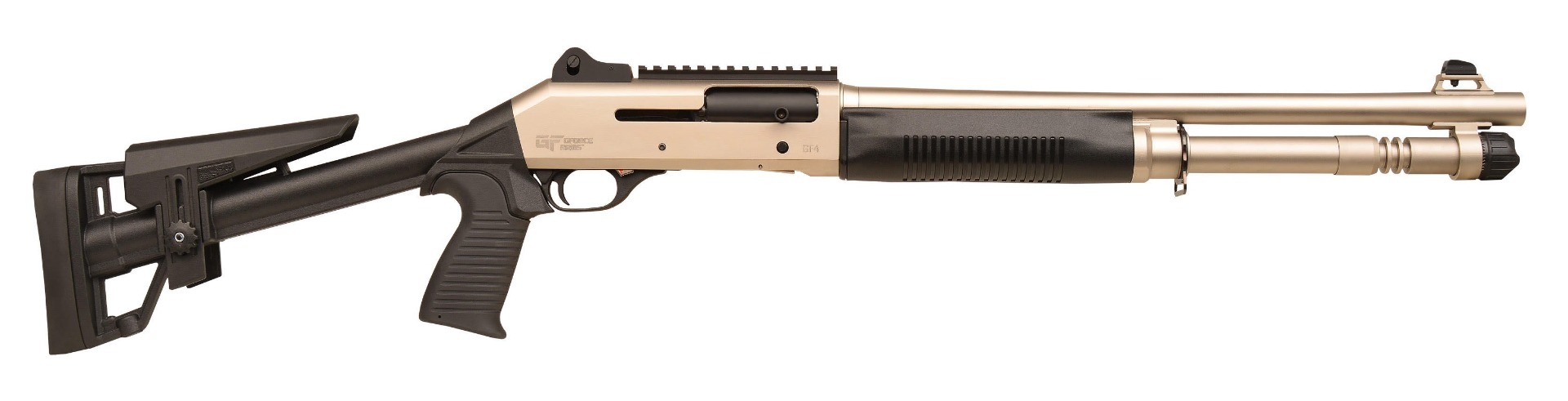 GForce GF4 (SAX2T) 18.5" 12GA 5rd Shotgun, Nickel/Black