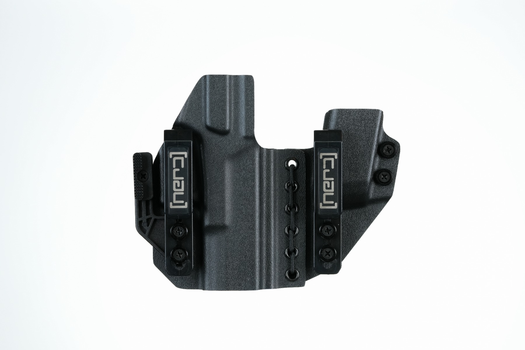 Nerd Contingency Optic Ready IWB Glock 19 Right Hand Kydex Holster, Black - Nerd Holsters