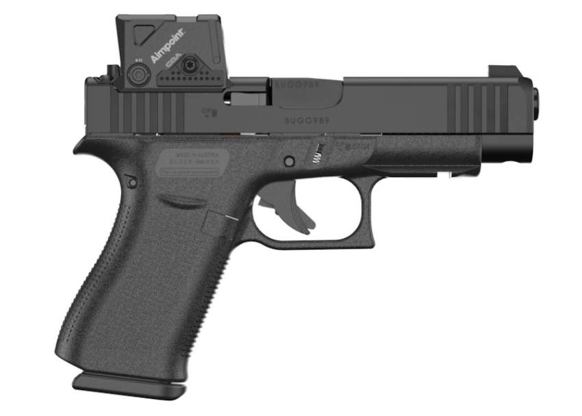 Glock 48 MOS w/Aimpoint COA Front Rail - PA4850B01FRMOS8A4 - Glock