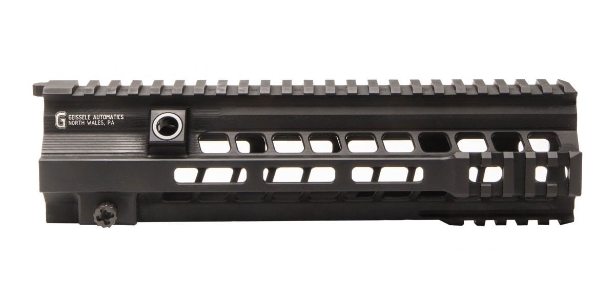 Geissele Super Modular 10.5" M-LOK Rail For HK 416 Platform, Black - 05-190B - Geissele
