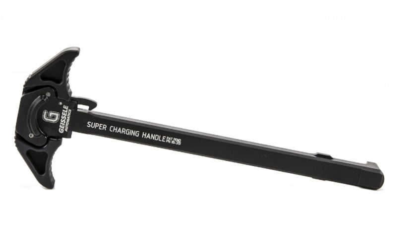 Geissele Super AR-15 Charging Handle, Black - 05-313B - Geissele