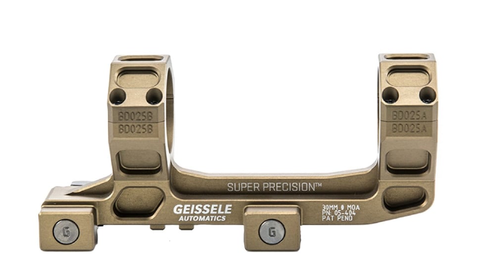 Geissele Super Precision 30MM Optic Mount, DDC  05-404S - Geissele