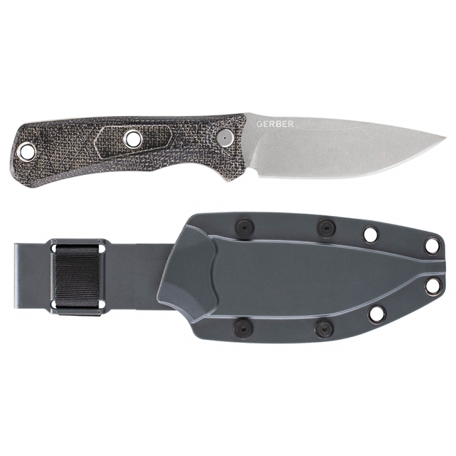 Gerber Convoy Fixed Blade Knife + Sheath - Gerber