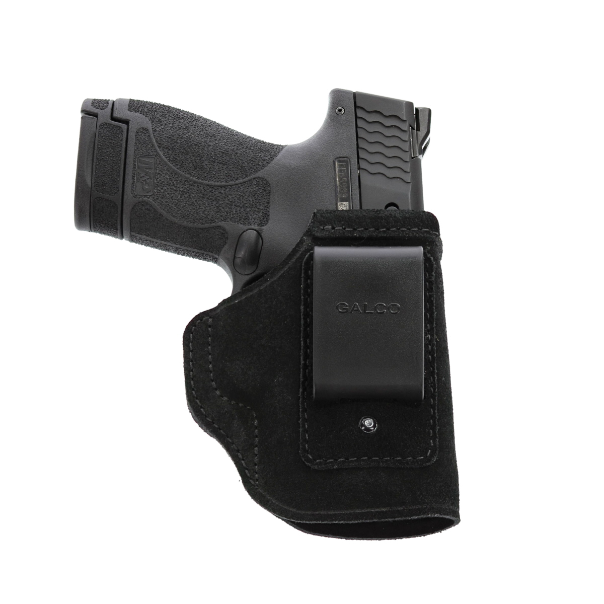 Galco Stow-N-Go Smith & Wesson M&P Shield 9/40 IWB Holster RH Leather, Black