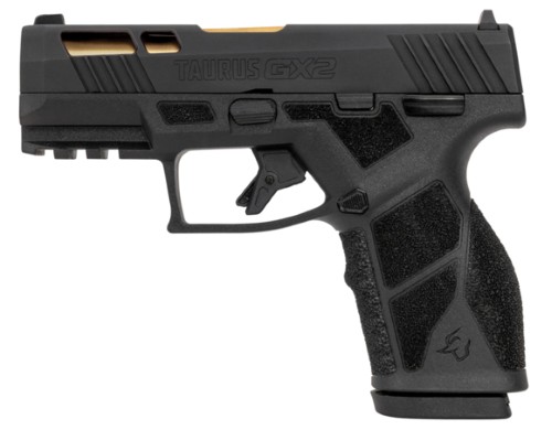 Taurus GX2 TALO Edition Compact 3.38" 9MM (2)13rd Pistol w/ Gold Barrel and Manual Safety - 1-GX2931-TL1 - Taurus