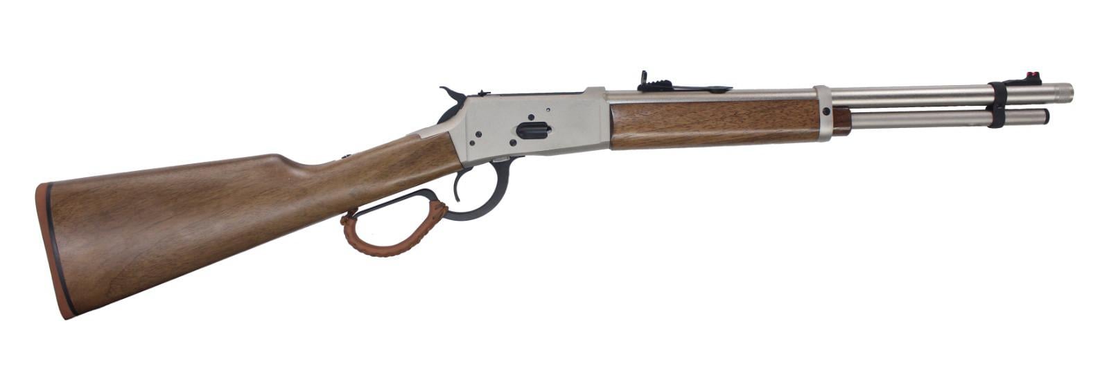 G-Force Lever Action 16" .357Mag 8rd Rifle, Nickel/Walnut - GFLVR357SS16 - G-Force