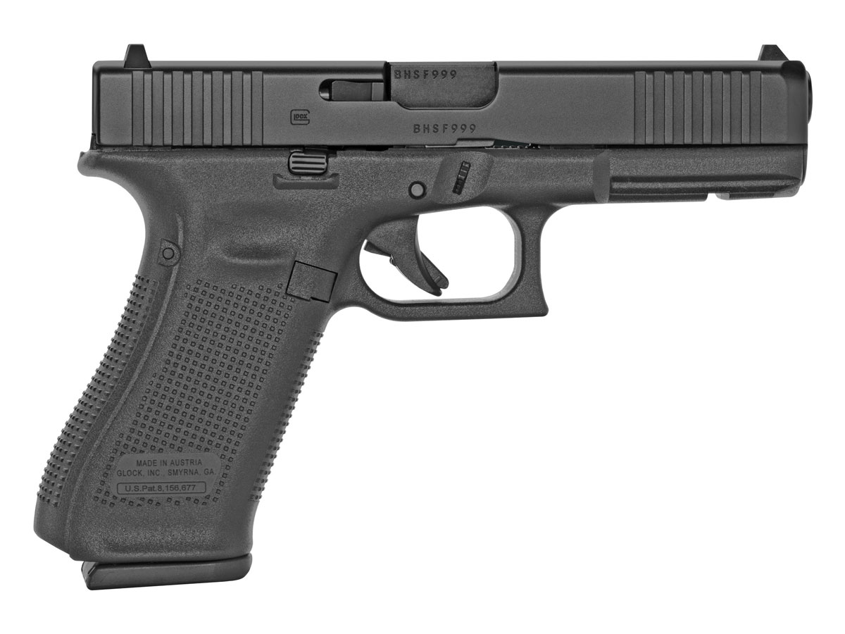 Glock 17 Gen 5 FS 9mm Pistol, Black - UA175S203 - Glock