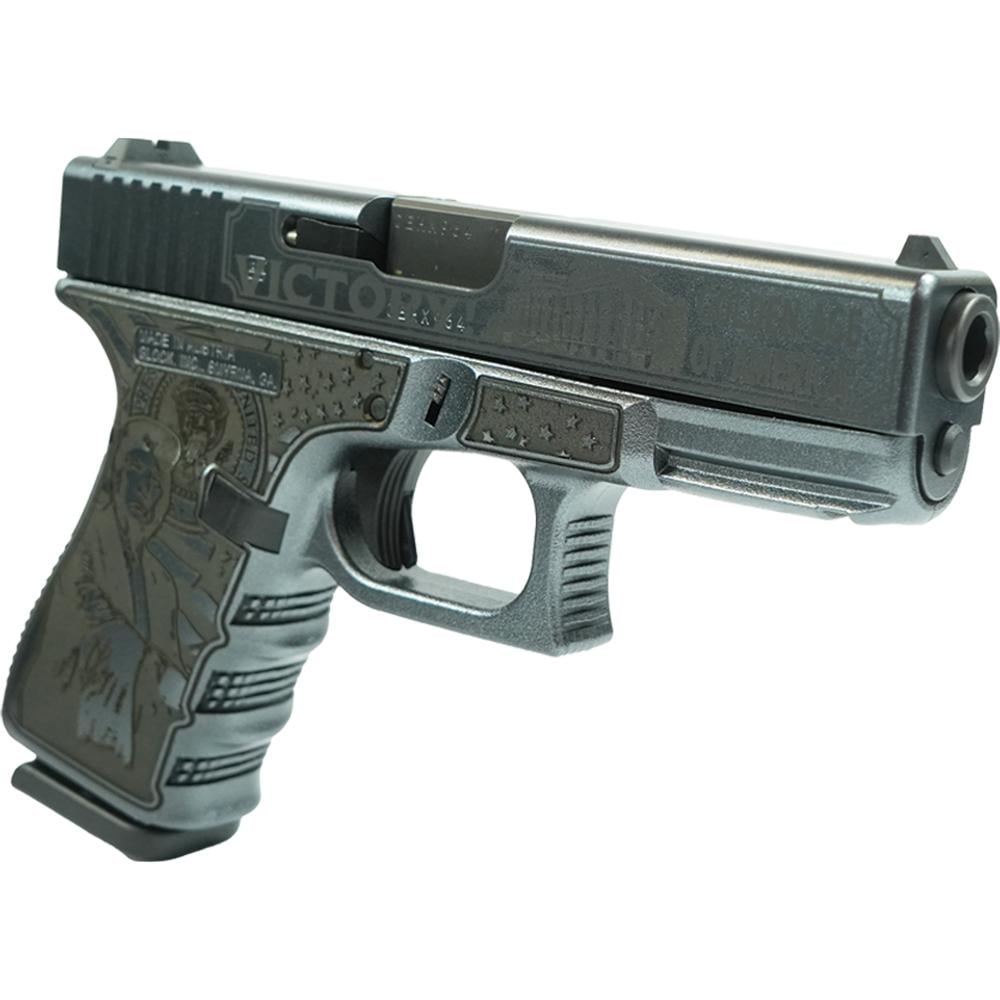 Glock G19 Gen 3 "Trump 47th" 4" 9mm 15rd Pistol - GLPI1950203TDM - Glock