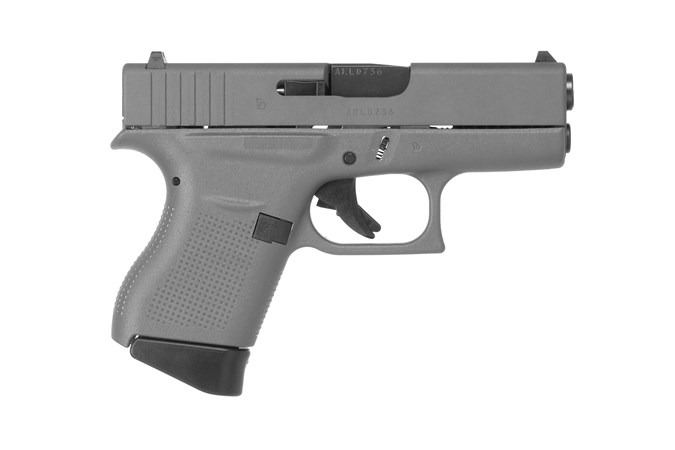 Glock G43 G3  9mm 3.39" 6rd Pistol, Gray - Glock