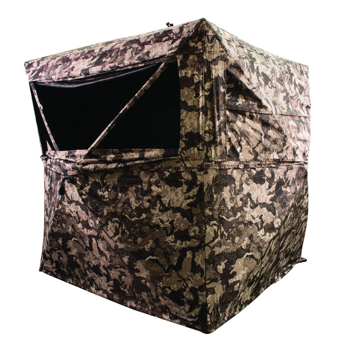 HME 75" x 75" x 67" Pop-Up Ground Blind, Cervidae Camouflage - Hme