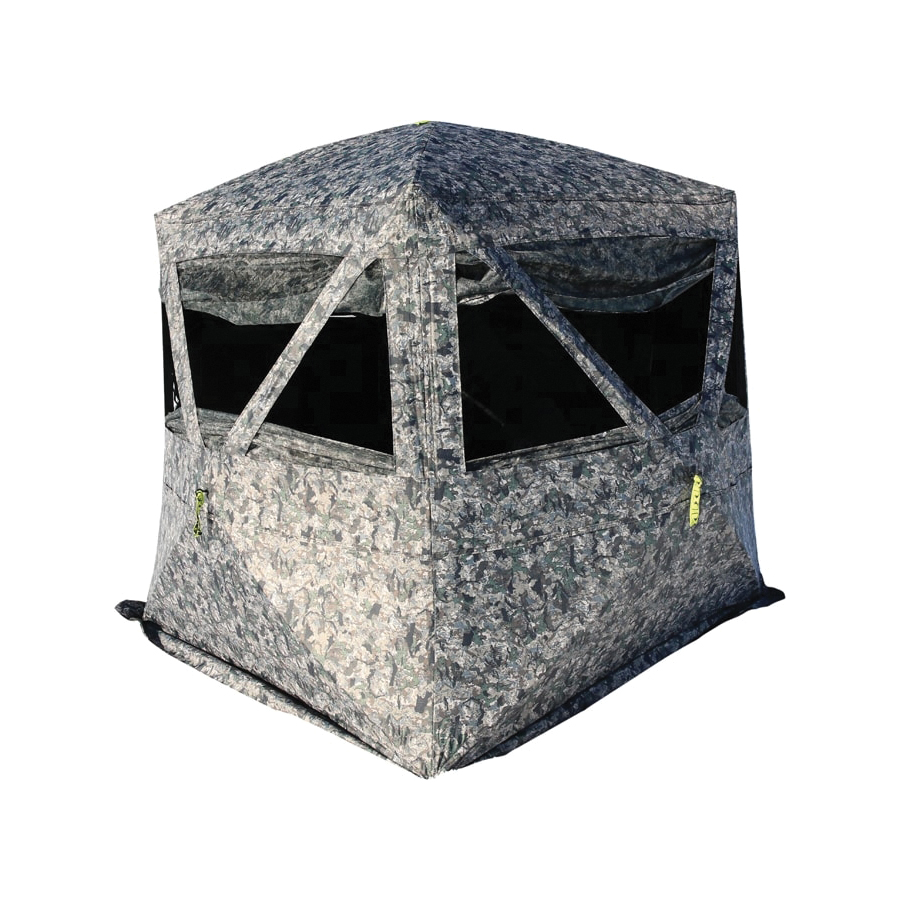 Hawk Mancave 68" x 68" x 75" Ground Blind, Camouflage - Hawk
