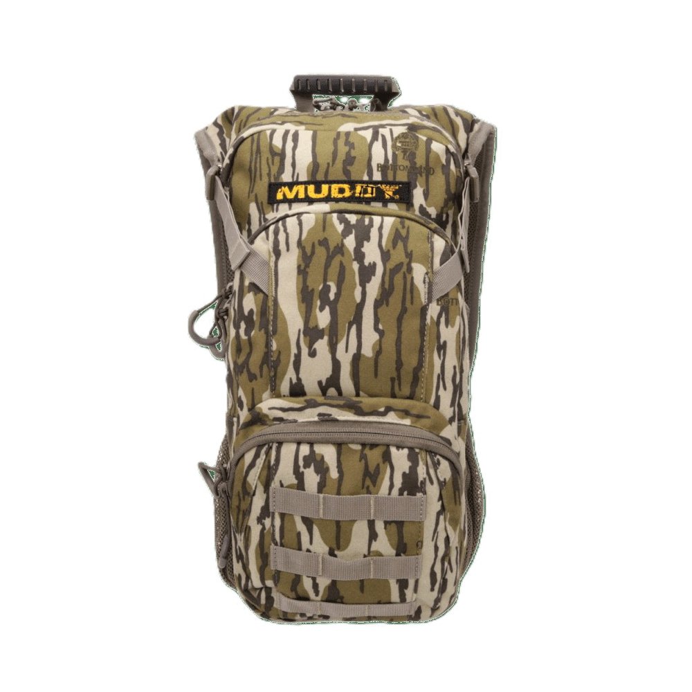 Muddy Pro 1075 Polyester Backpack, Mossy Oak Bottomland Camouflage - Muddy Outdoors