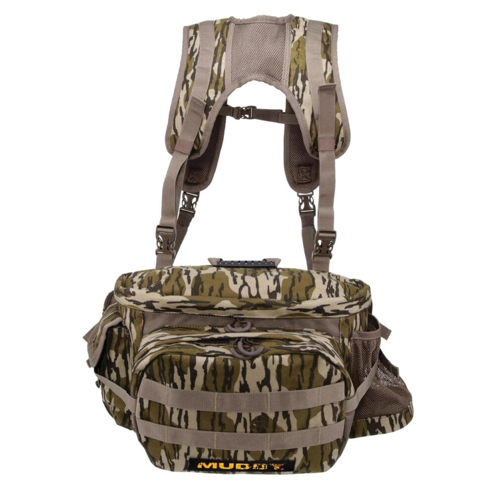 Muddy Pro Lumber 500 Polyester Backpack, Mossy Oak Bottomland Camouflage - Muddy Outdoors