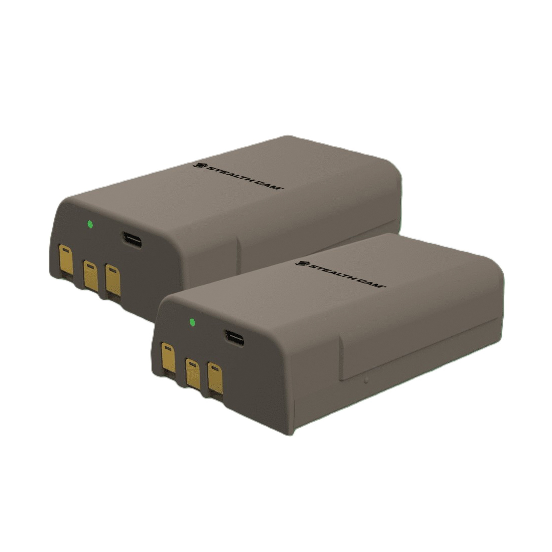 Stealth Cam FieldMax 12 V 5000 mAh Lithium Rechargeable Cartridge, Pack of 2 - Stealth Cam