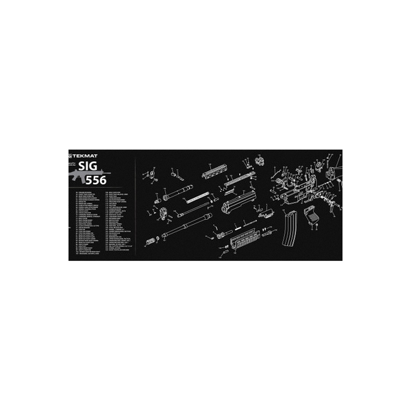 TEKMAT 36" x 2" x 0.13" Cleaning Mat for Sig Sauer 556 - Tekmat