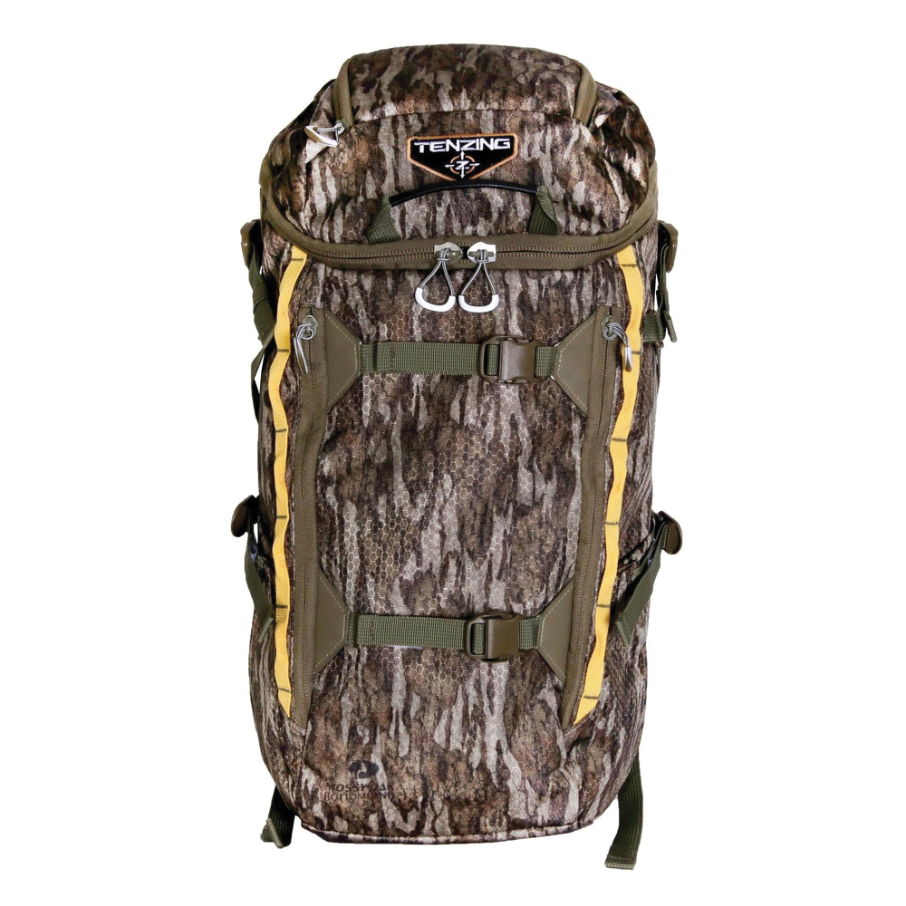 Tenzing 300D Polyester Daypack, Mossy Oak Bottomland Camouflage - Tenzing
