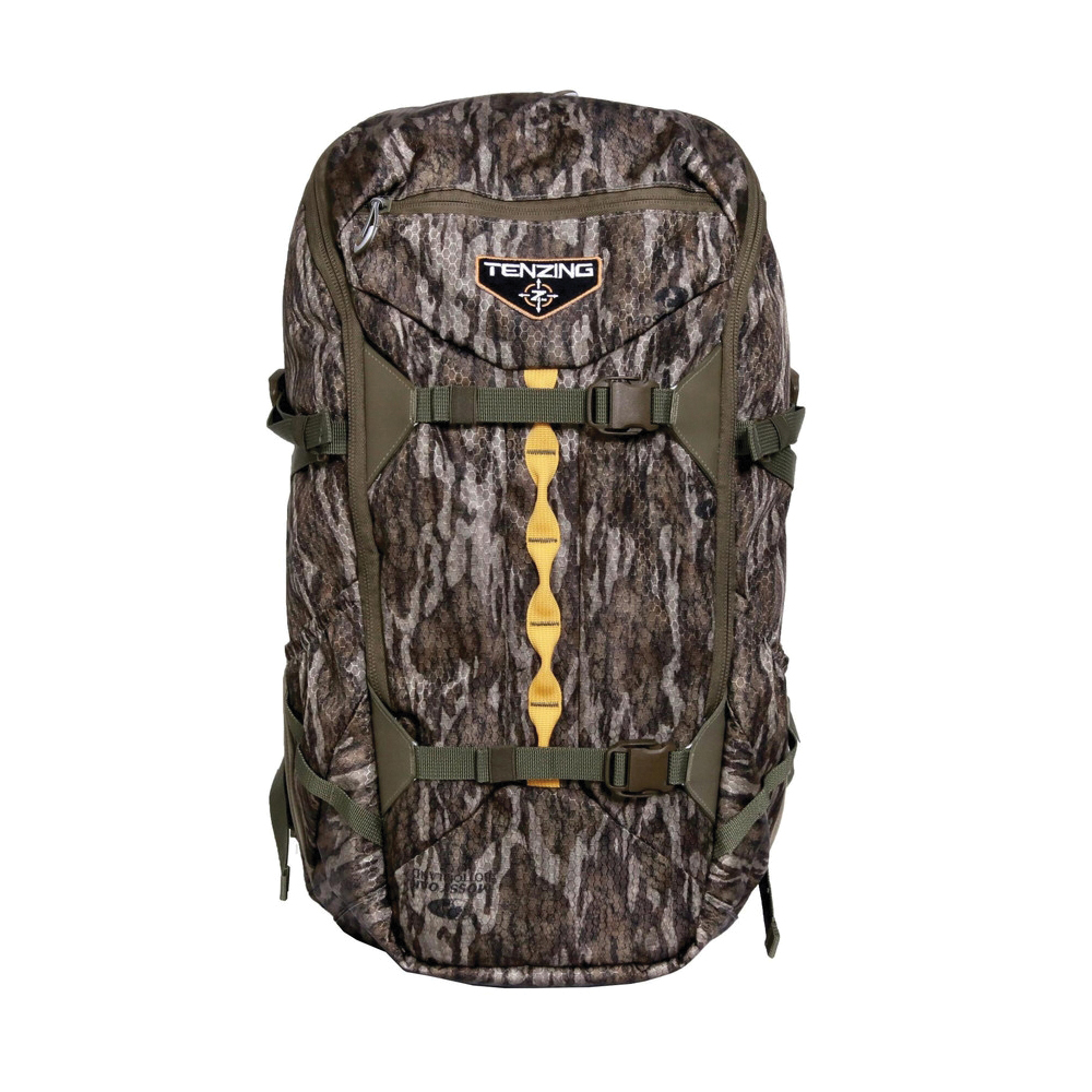 Tenzing 300D Polyester Daypack, Mossy Oak Bottomland Camouflage - Tenzing