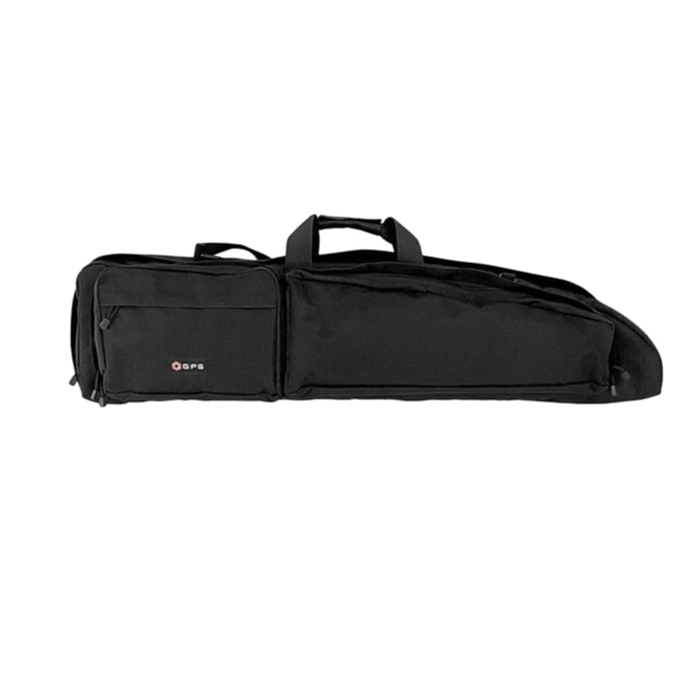 GPS 42" Double Bolt Rifle Case, Black - Gps