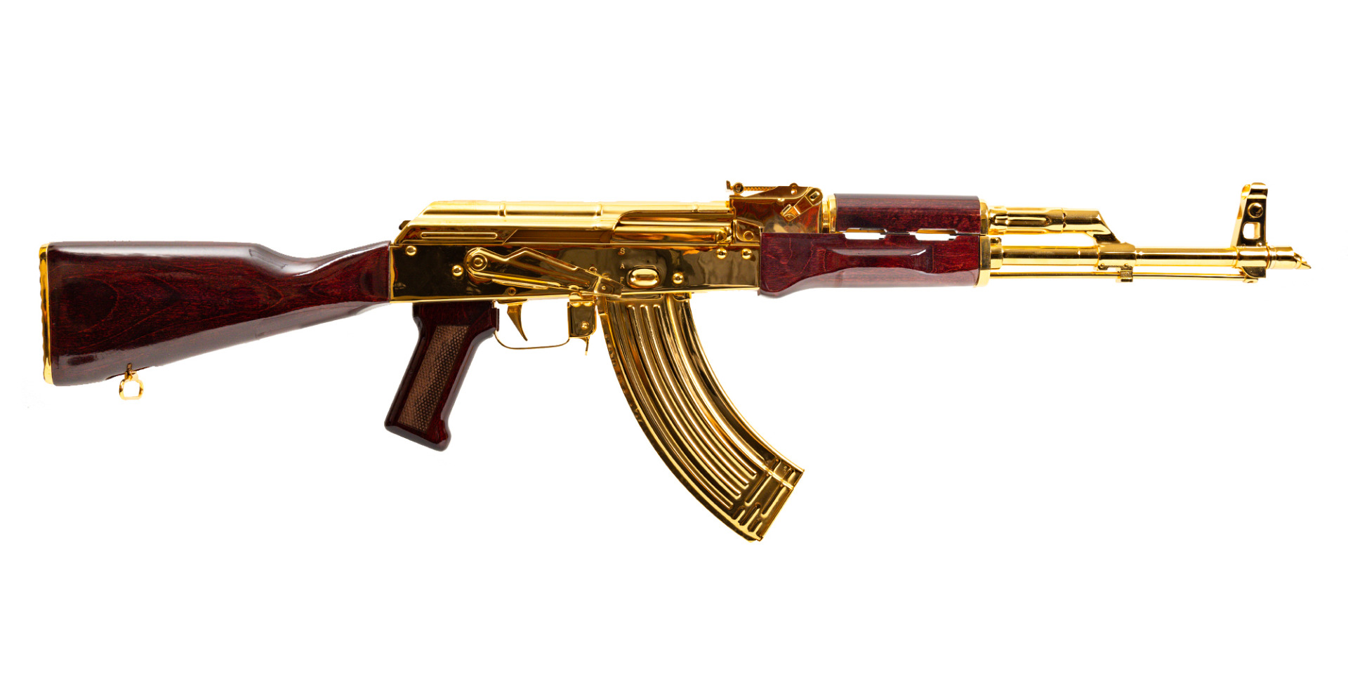 Soviet Arms Forged GF5 24K Gold Plated Classic Rifle, Plum Gloss - Palmetto State Armory