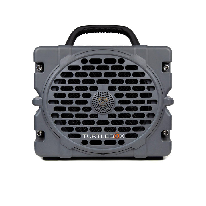 Turtlebox Grande Speaker, Thunderhead Gray - Turtlebox