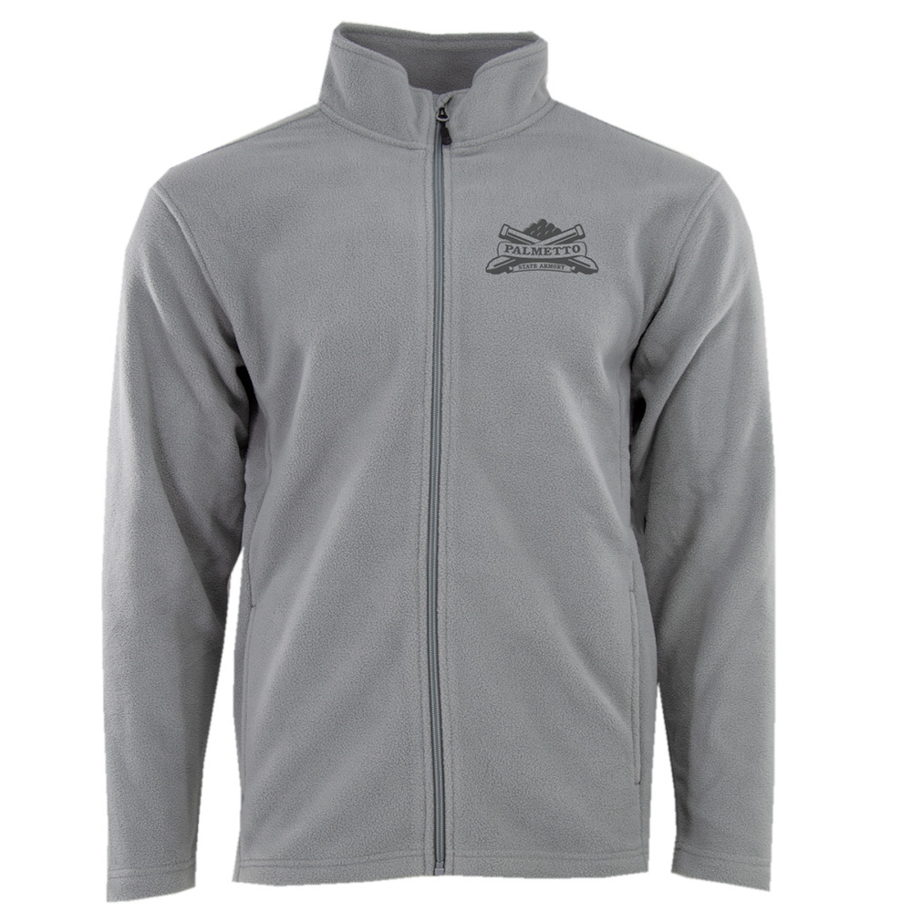 PSA Alpine Fleece Full Zip, Gray - Large