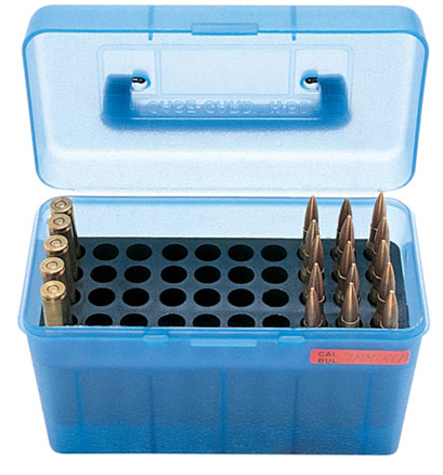 MTM Deluxe FlipTop Ammo Box 22-250- -50 rd-H50-RM-24 - Mtm Case Gard