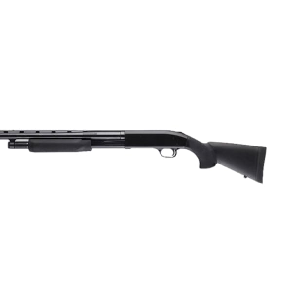 Hogue Stock and Forend Fits Mossberg 500/590A1, Black - Hogue