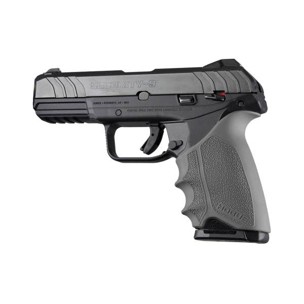 Hogue Handall Beavertail Grip Sleeve Fits Ruger Security-9 Standard, Slate Gray - Hogue