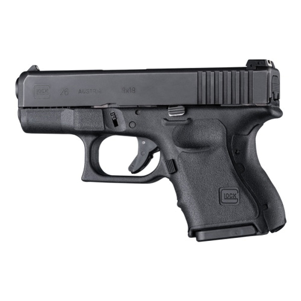 Hogue Wrapter Adhesive Grip Fits Glock Gen 3 G26/G27/G29/G33/G39, Black - Hogue