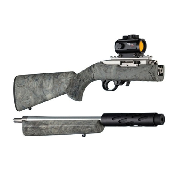 Hogue Stock Fits Ruger 10/22 Takedown Standard, Ghillie Green - Hogue