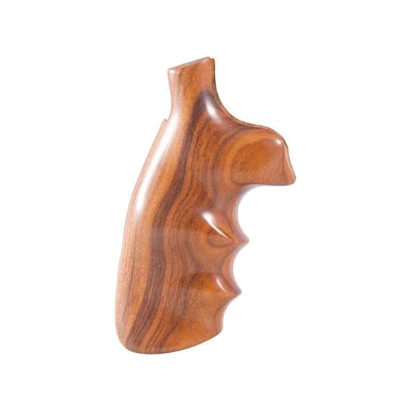 Hogue Grip Fits Smith & Wesson N-Frame Round Butt, Walnut - Hogue