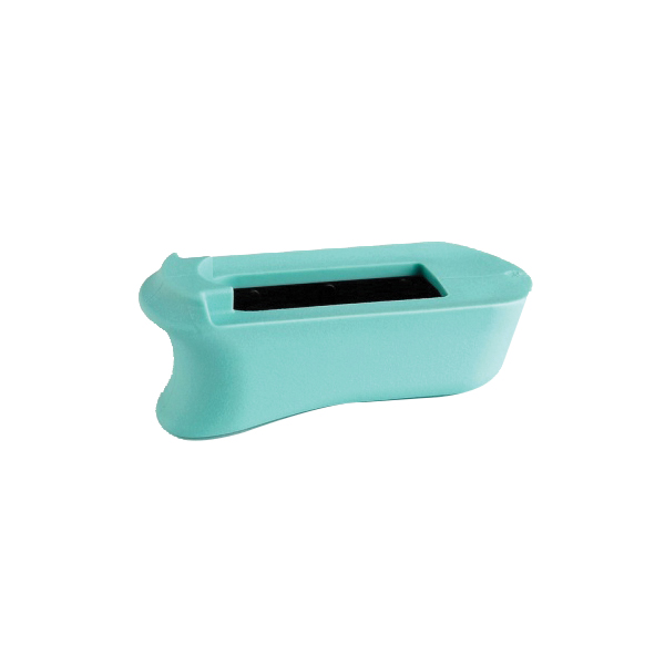 Hogue Magazine Extended Base Pad Fits Kimber Micro 9, Aqua - Hogue