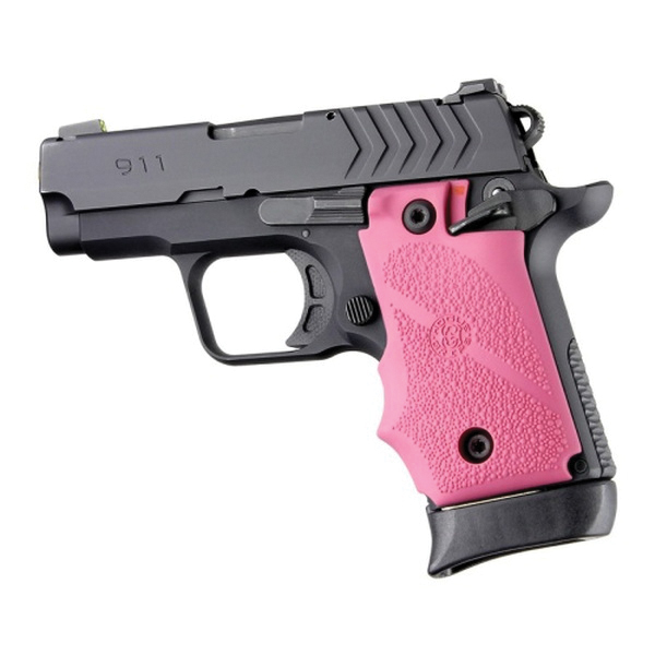 Hogue Grip Fits Springfield Armory 911, Pink - Hogue
