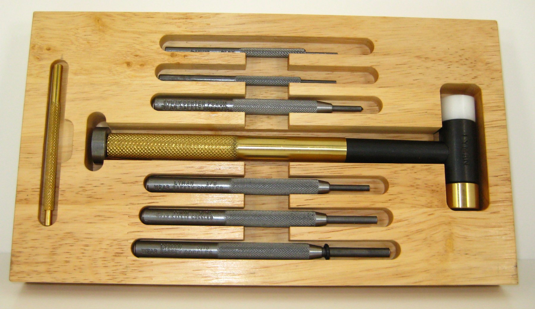 Lyman Deluxe Hammer & Punch Kit 7031298 - Lyman