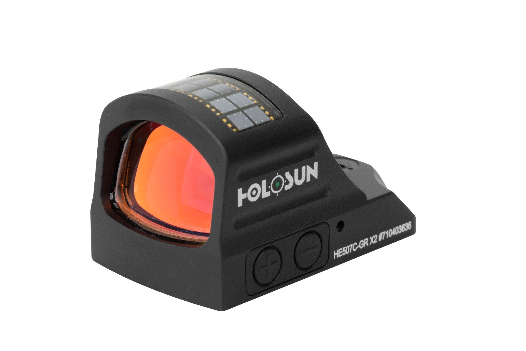 Holosun 507C X2 Open Reflex Sight, Green - HE507C-GR-X2 - Holosun