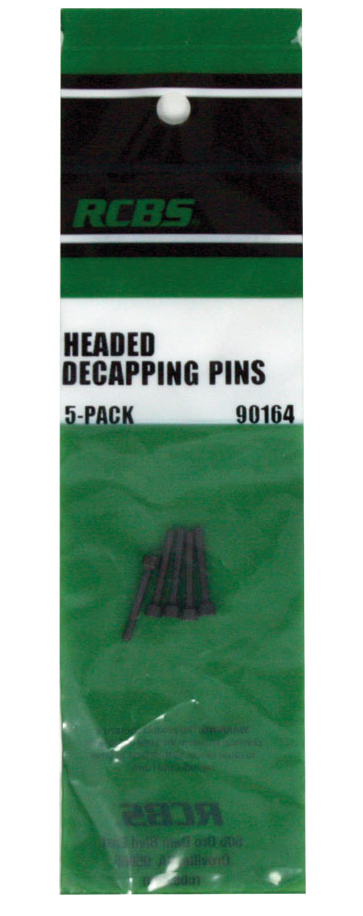 RCBS - Headed Decapping Pins 5pk - 90164 - Rcbs