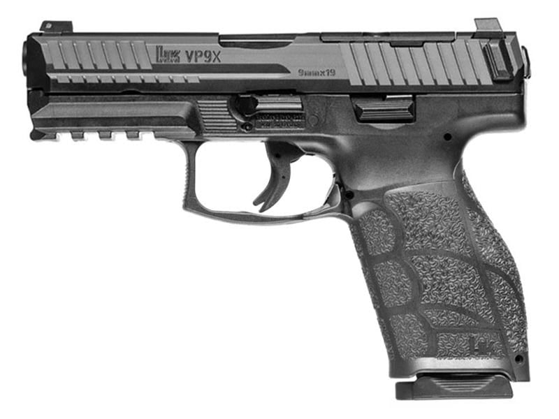 HK VP9A1 X O.R. 4.09" 9MM 17rd/20rd Pistol, Black - 81001210 - H&K