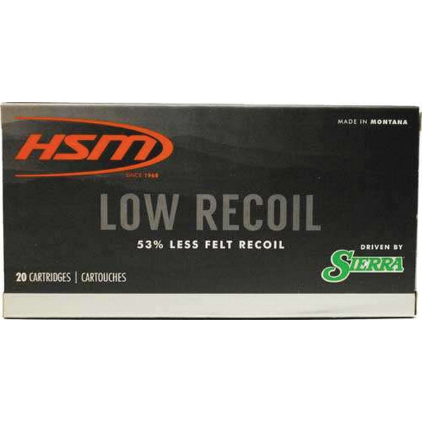 HSM Ammunition 6.5 Creedmoor 140 gr JSP 20rds - Hsm Ammunition